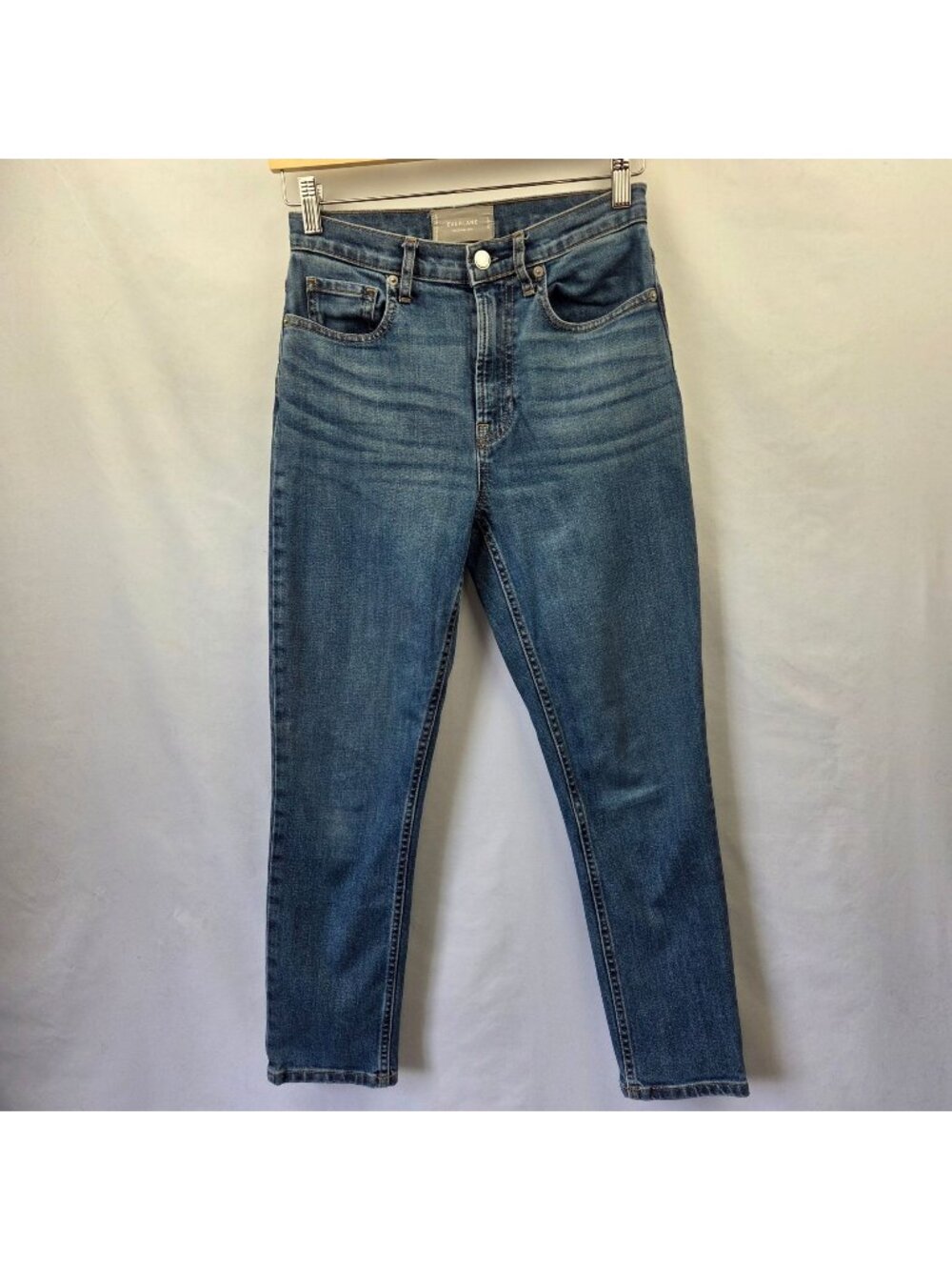Everlane The Cheeky Crop Jean Medium Wash Size 25